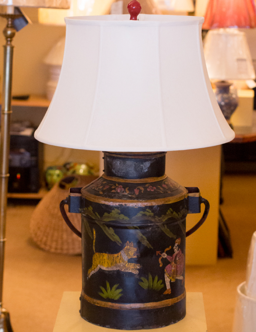 Antique Milk Jug Lamp