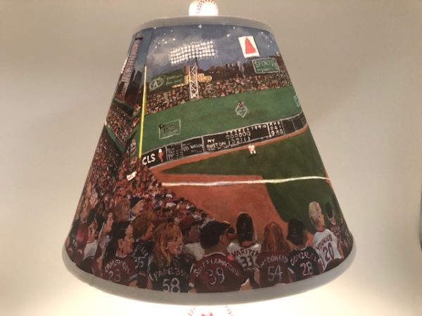 red sox lamp - shade - 2