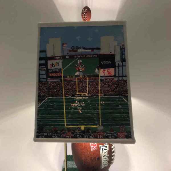 New England Football Lamp with Special Lampshade - Image 4