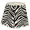 Short Hexagonal Hardback Lampshade in 501-Zebra