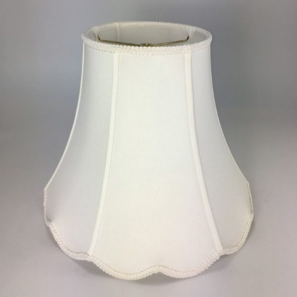 Scallop Silk Empire Lampshade