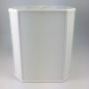 Cut Corner Square Silk Cylinder Lampshade