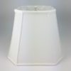 Cut Corner Square Silk Lampshade