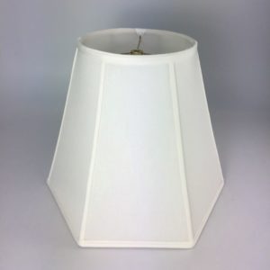 Deep Hexagon Silk Empire Lampshades