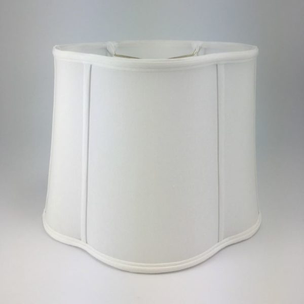 Fancy French Oval Silk Lampshade