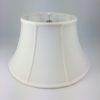 Floor and Swing Arm Lamp Shallow Silk Bell Lampshade