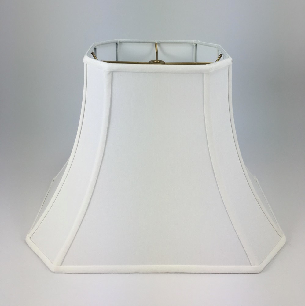 Cut Corner Rectangle Bell Hardback Lampshade