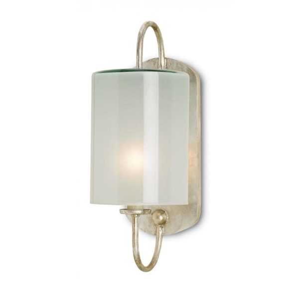 Currey Glacier Silver Wall Sconce 5129