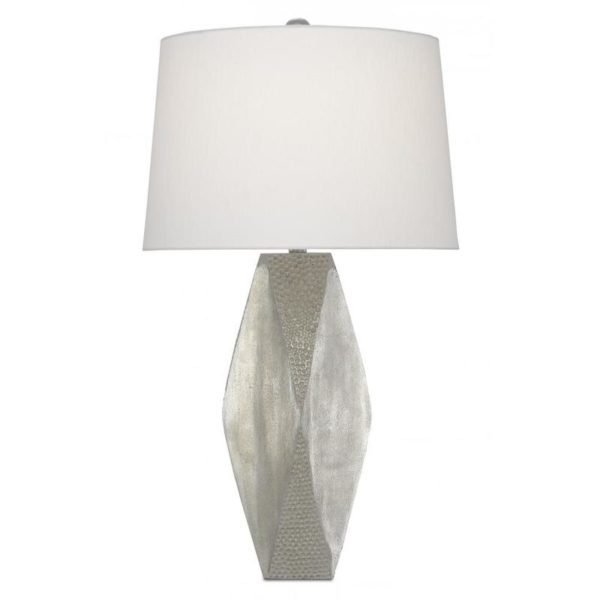 Currey Zabrine Nickel Table Lamp 6000 0533