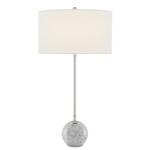 Currey Villette White Table Lamp 6000 0646