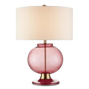Currey Jocasta Red Table Lamp 6000 0717