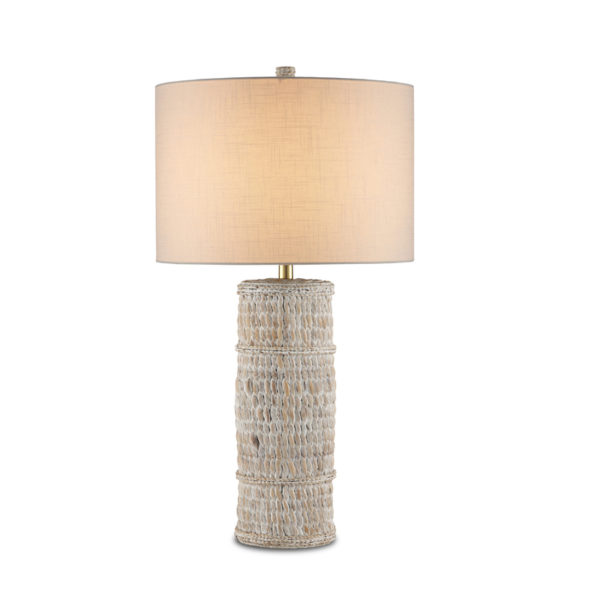 Currey Azores White Table Lamp 6000 0754