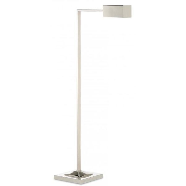 Currey Ruxley Nickel Floor Lamp 8000 0026