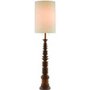 Currey Malayan Floor Lamp 8000 0034