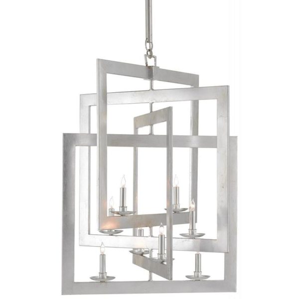 Currey Middleton Silver Chandelier 9000 0056