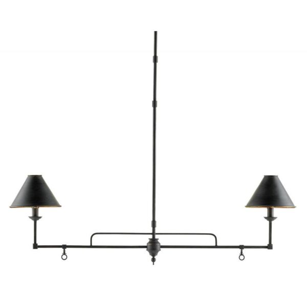 Currey Prosperity Rectangular Chandelier 9000 0114