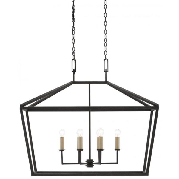 Currey Denison Rectangular Lantern 9000 0289