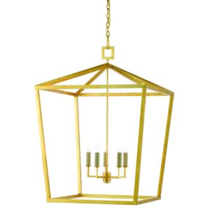 Currey Denison Gold Grande Lantern 9000 0404