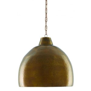 Currey Earthshine Brass Large Pendant 9000 0425
