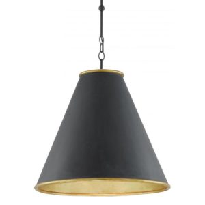 Currey Pierrepont Black Large Pendant 9000 0535