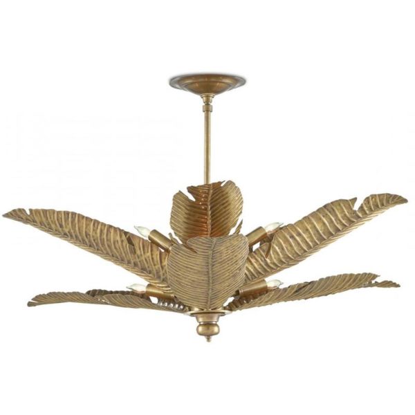Currey Tropical Semi Flush 9000 0544