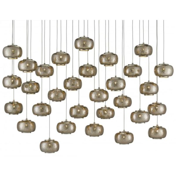 Currey Pepper 30 Light Multi Drop Pendant 9000 0693