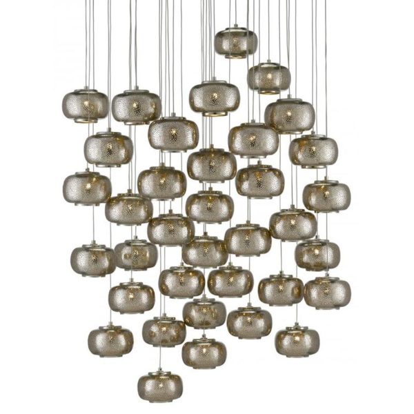 Currey Pepper 36 Light Multi Drop Pendant 9000 0694