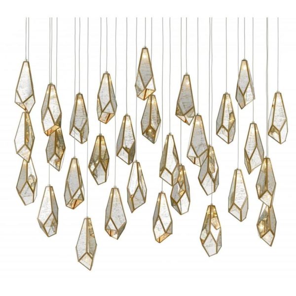 Currey Glace 30 Light Multi Drop Pendant 9000 0707