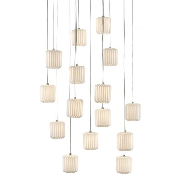Currey Dove Round 15 Light Multi Drop Pendant 9000 0712