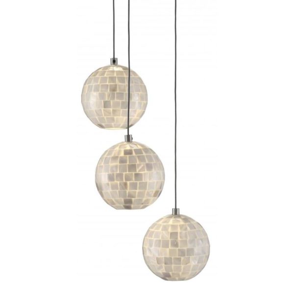 Currey Finhorn 3 Light Multi Drop Pendant 9000 0717