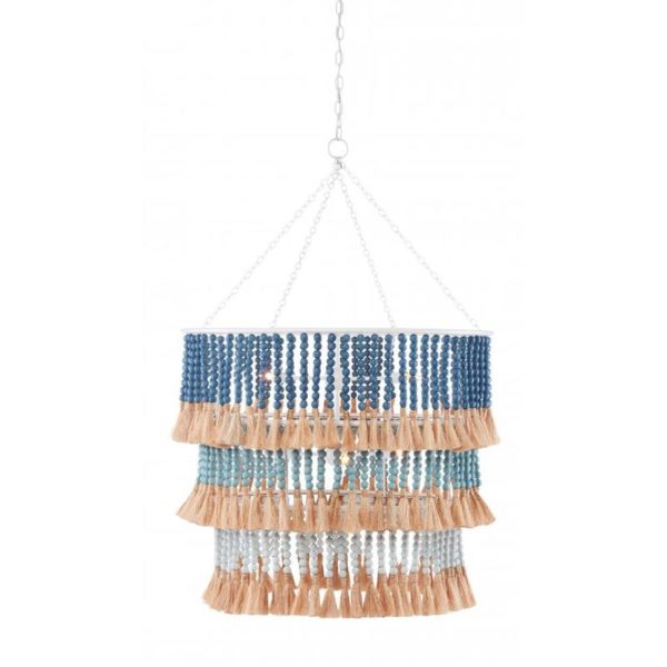 Currey St. Barts Blue Chandelier 9000 0830