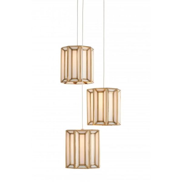 Currey Daze 3 Light Multi Drop Pendant 9000 0889