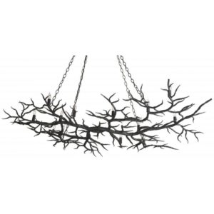 Currey Rainforest Bronze Chandelier 9007
