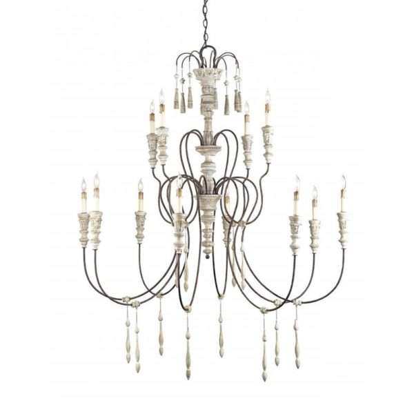 Currey Hannah Large Chandelier 9117