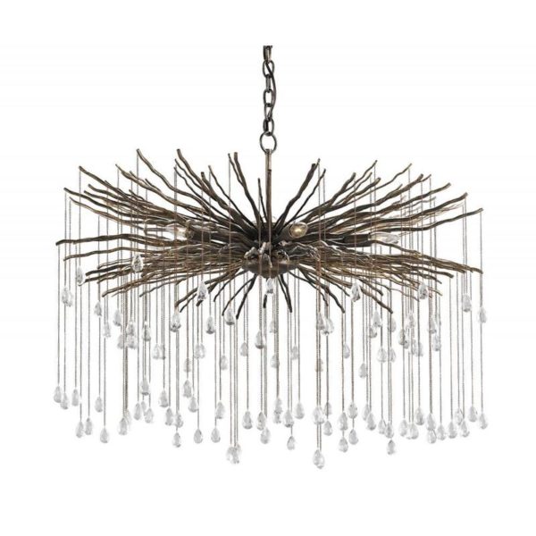 Currey Fen Large Chandelier 9451