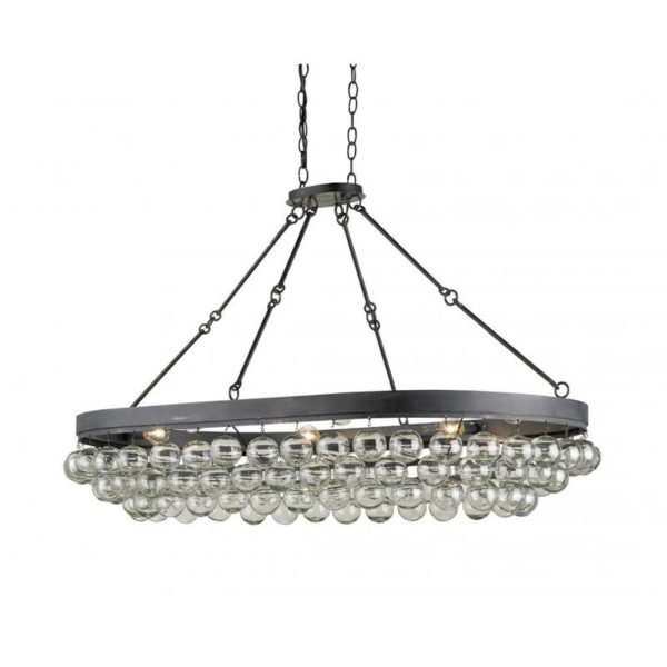 Currey Balthazar Oval Chandelier 9888