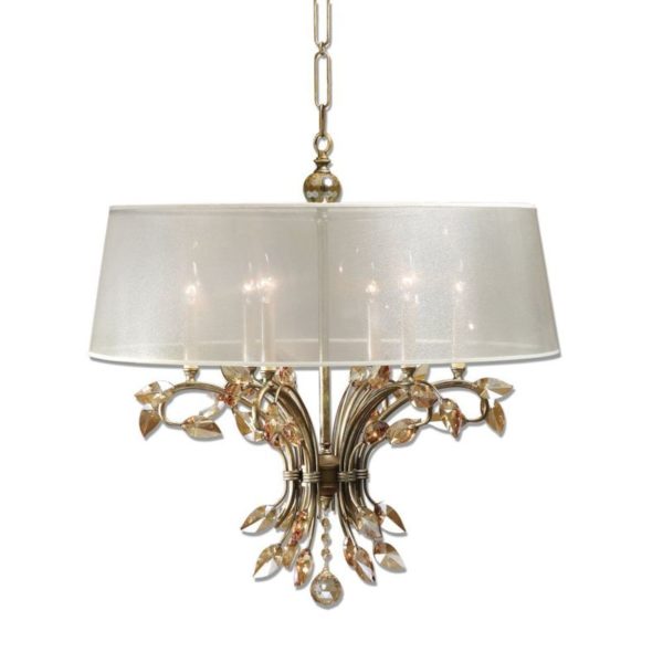 Uttermost Alenya 6 Lt Shade Chandelier 21246