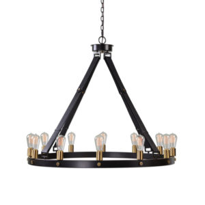 Uttermost Marlow 12 Light Circle Chandelier 21280