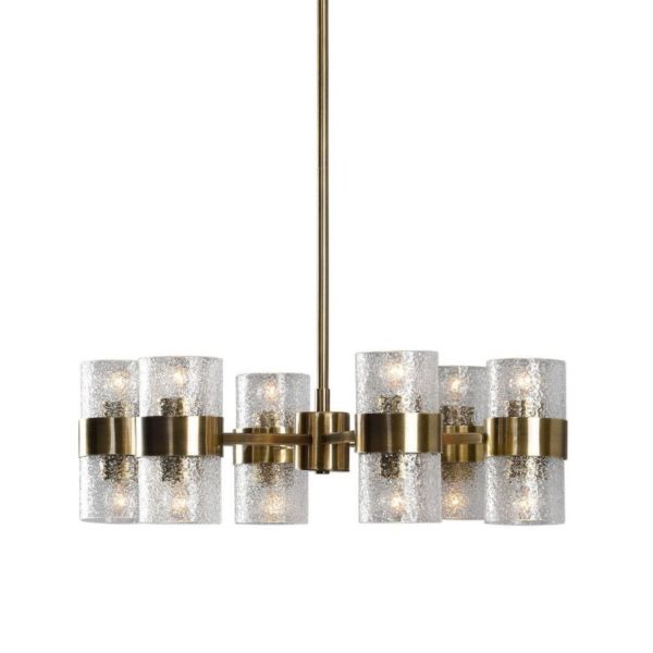 Uttermost Marinot, 12Lt. Chandelier 21297