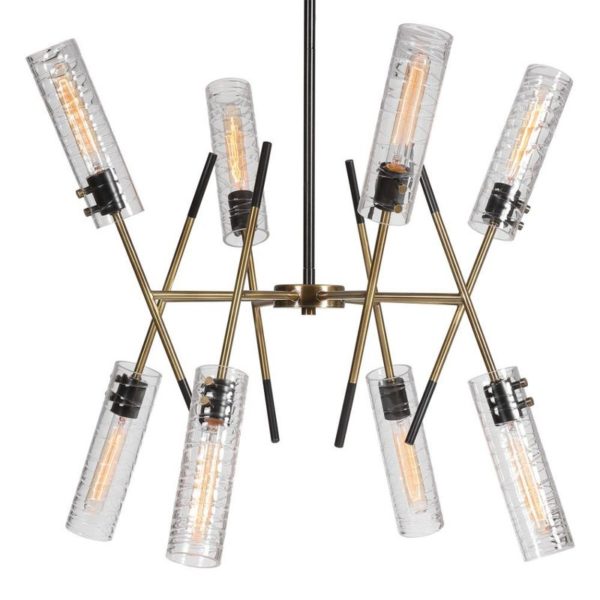 Uttermost Telesto 8 Light Linear Pendant 21538