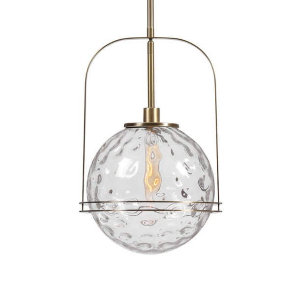 Uttermost Mimas 1 Light Globe Pendant 21540