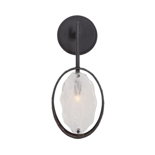 Uttermost Maxin Dark Bronze 1 Light Sconce 22517