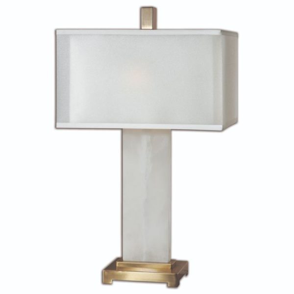 Uttermost Athanas Alabaster Lamp 26136 1