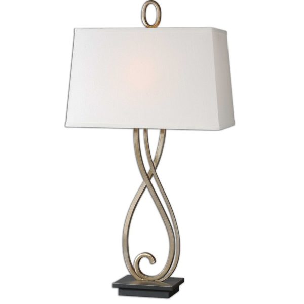 Uttermost Ferndale Scroll Metal Lamp 26341