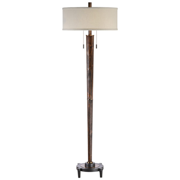 Uttermost Rhett Burnished Oak Floor Lamp 28119 1