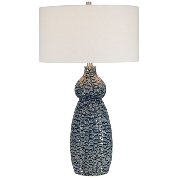 Uttermost Holloway Cobalt Blue Table Lamp 28382