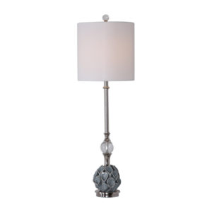 Uttermost Elody Blue Gray Buffet Lamp 29674 1