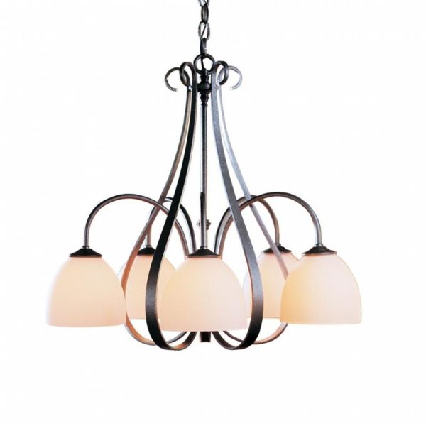 Hubbardton Forge Sweeping Taper 5 Arm Chandelier