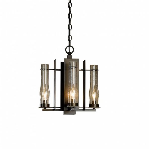 Hubbardton Forge New Town 4 Arm Chandelier