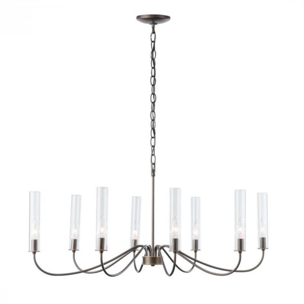 Hubbardton Forge Grace 8 Arm Chandelier